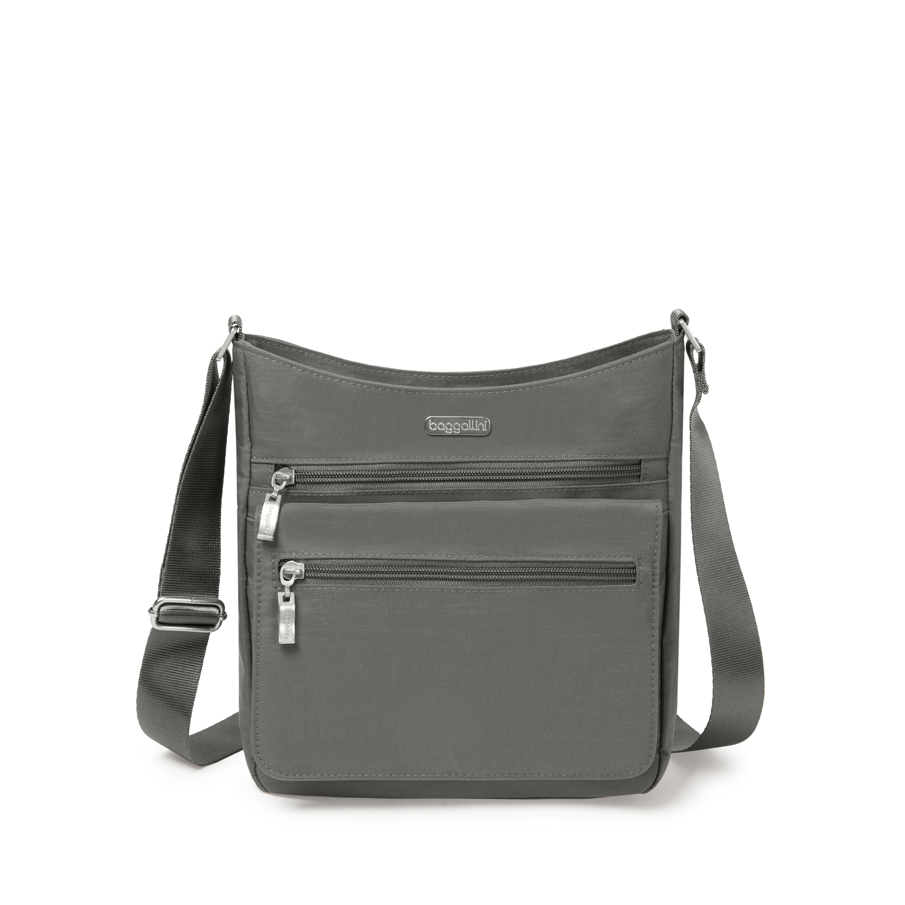 top zip flap crossbody with rfid wristlet